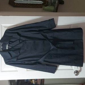 Anne Klein Double Breasted Belted Trench Coat